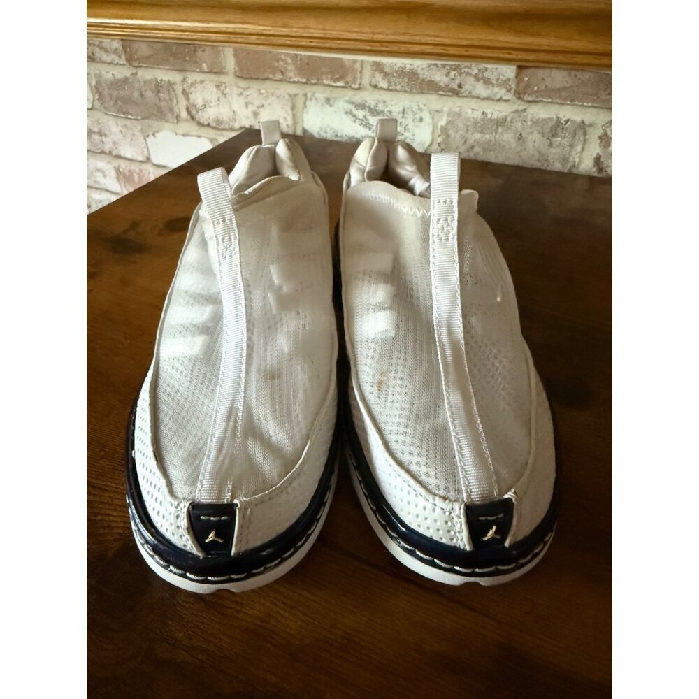 Air Jordan Youth Trunner Slip-On Athletic Sneakers White/Black Size 5.5Y Rare